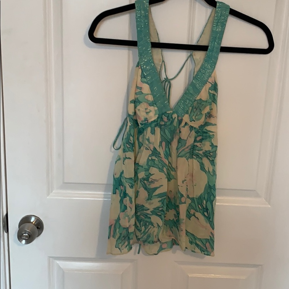Rebecca Taylor top with open back